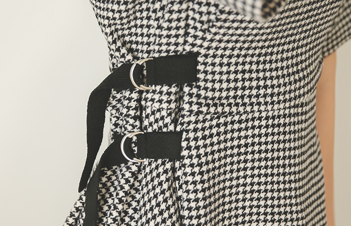 Check Wool Dress Hound bijyo