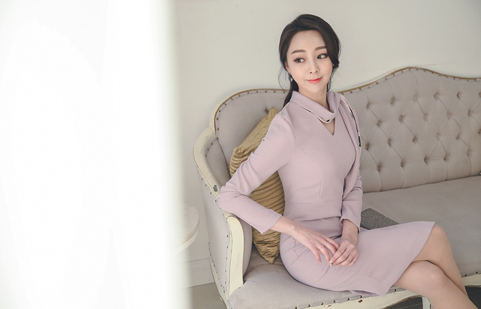 Luxe Floral Scarves Dress