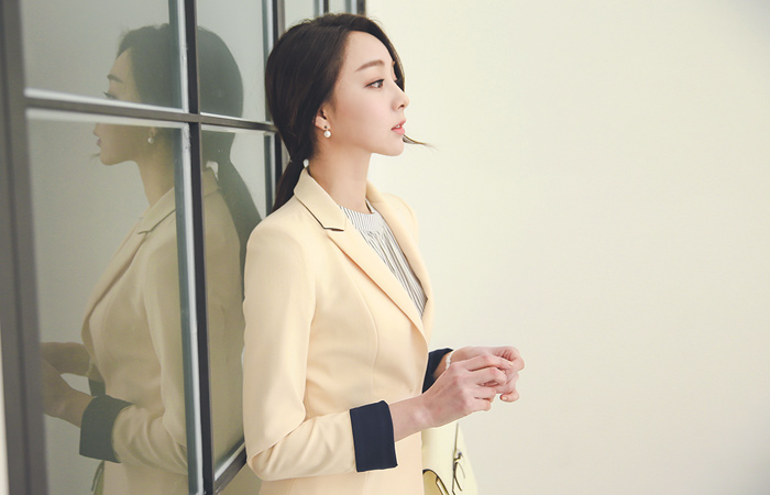 Secret color combination Taylor Slim Jacket