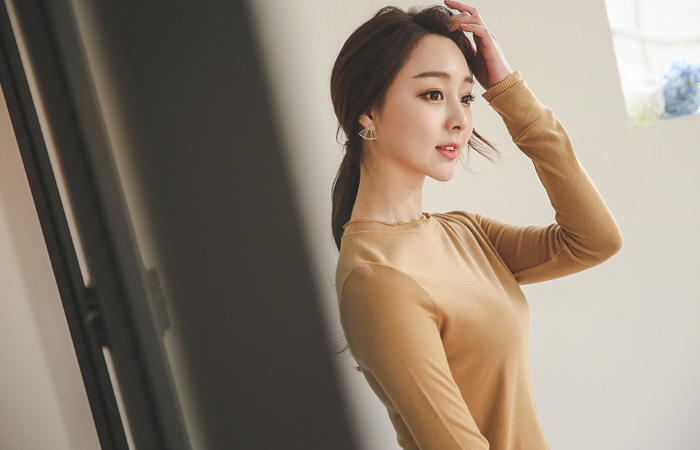 Basic shibori layered tee line