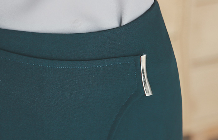 Silver Tipping crab Skirt