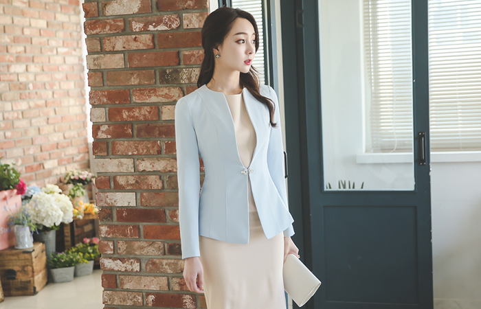 No collar Twinkle Jacket Ⅱ (spring)