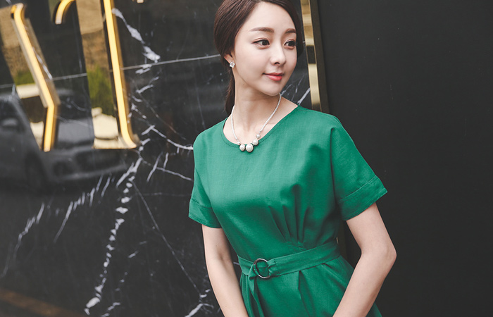 Feminine finch shearing Flare Dress