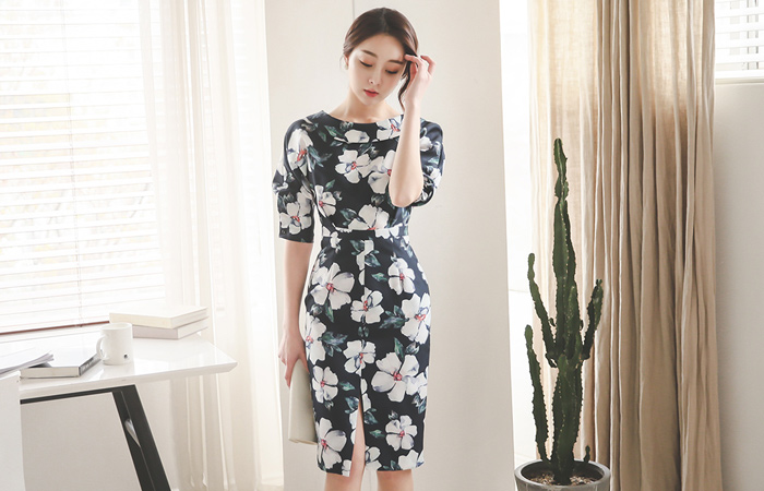 Wide emitters Flower Dress
