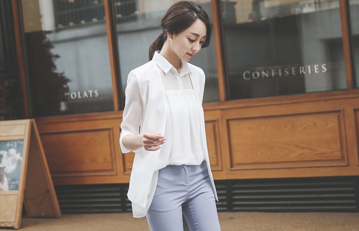 Cooling minimal No collar Jacket