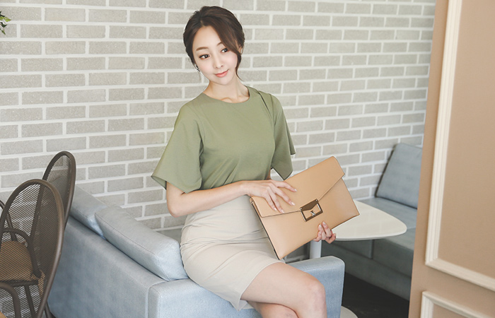 Wave Pepper Formal Skirt