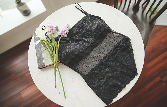 Dot Race see-through look