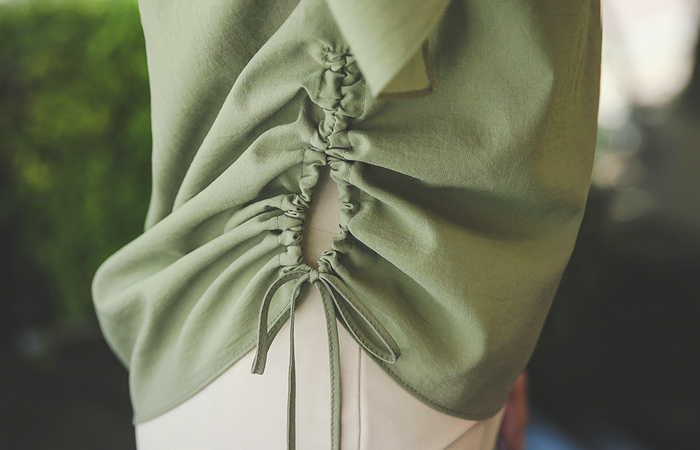 Side string two-way Blouse