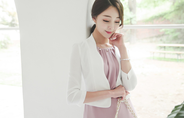 Ensemble Wave Bolero Jacket