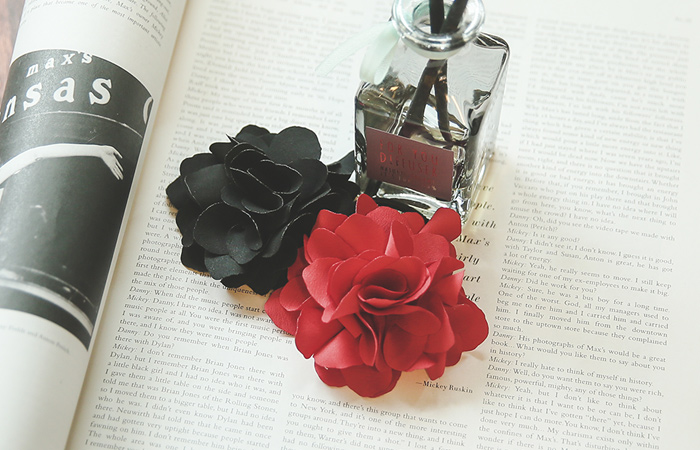 Handmade Satin Flower Hair strap