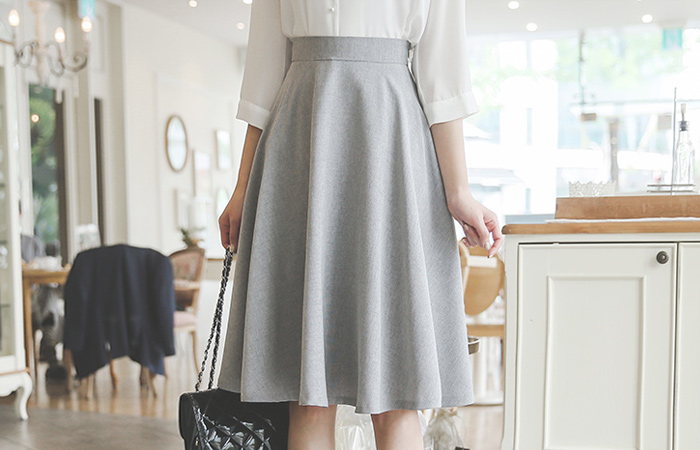 Cool Slab Classic Flare Skirt