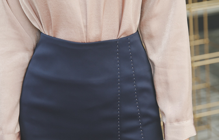 Satin stitch Hline Skirt