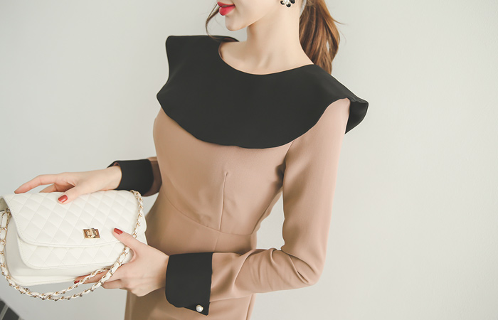 Jacqueline Bebe color combination Dress