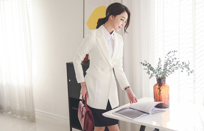 Taylor Basic stitch Half Jacket