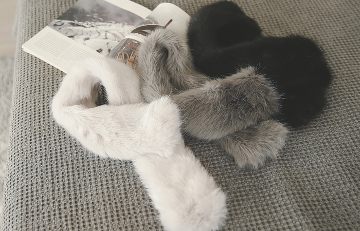 Fake Chinchilla Banding muffler