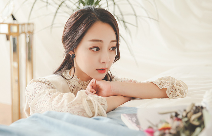 Angora Vest & Race Dress SET