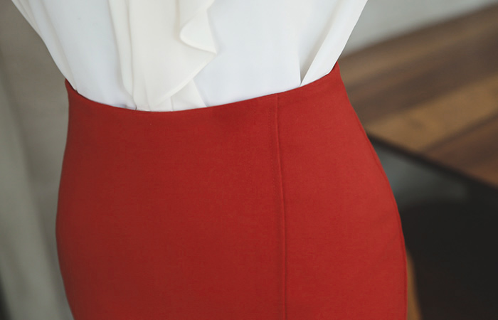 Simple Diagonal Skirt (winter)