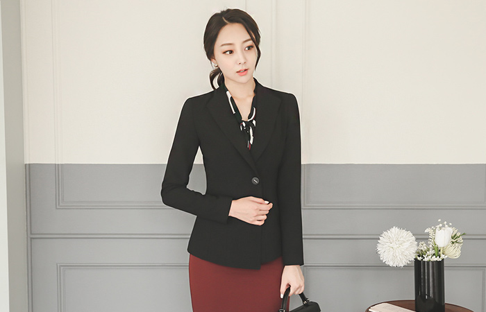 Modern stitch wing kara Jacket