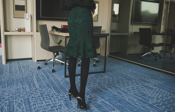 Furr Race Mermaid Skirt