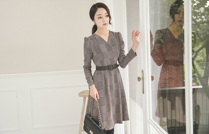 Hound Tus Belt Flare Dress