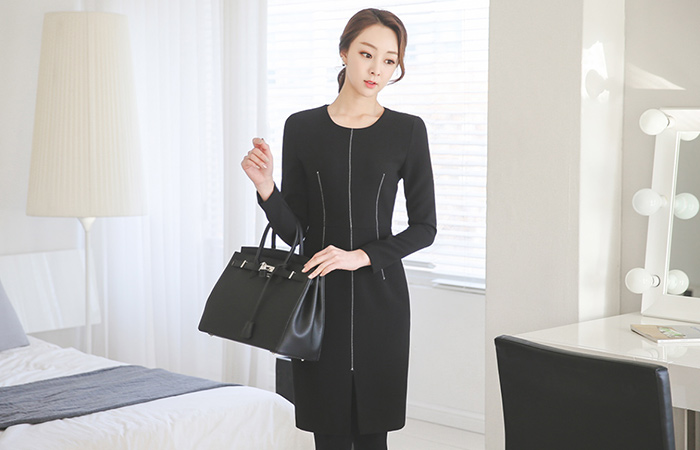 Modern stitch line Dress