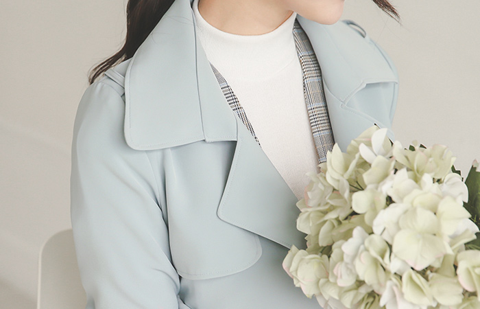 Modern Soft Trench Coat