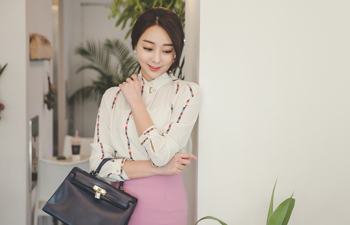 Smith Pearl Square Blouse