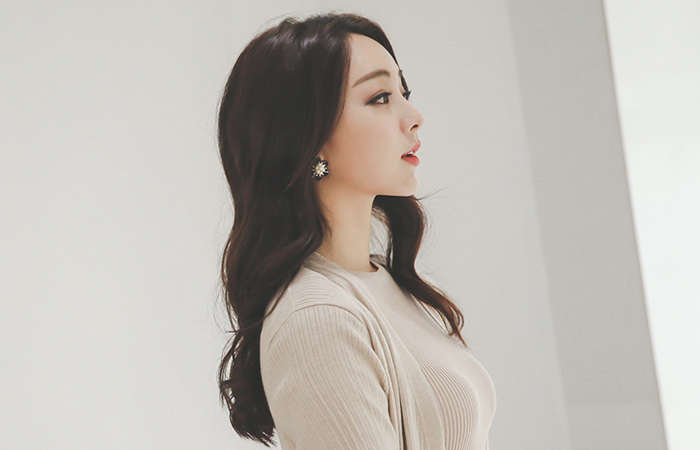 Provence Button Long knit Cardigan