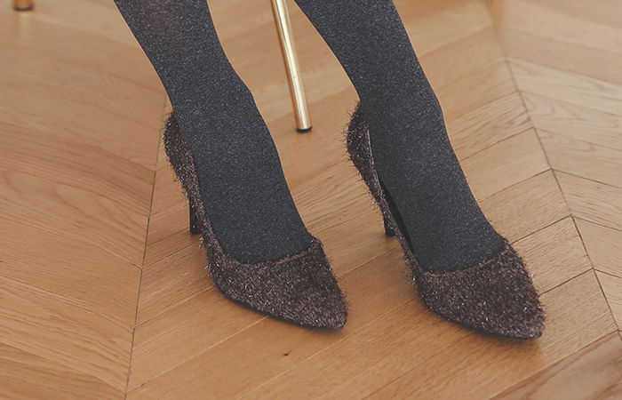 [Models wear32] blink tweed stiletto heel