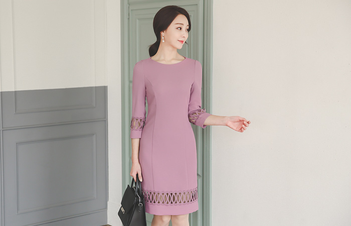 Broadley Punching Dress