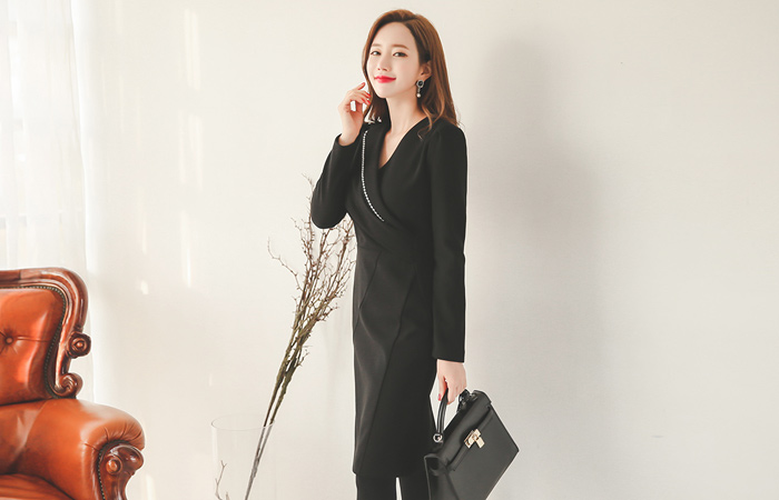 Embroidery Stitch Suffice Dress