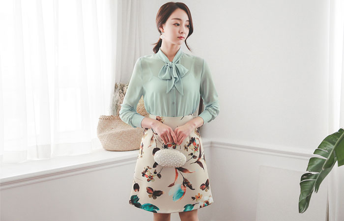 Fantasia Aline Silky Skirt