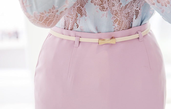 Wrinkle Pleats Skirt