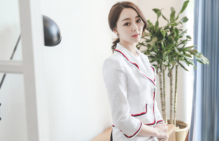 Mariner Blade Linen Short Jacket