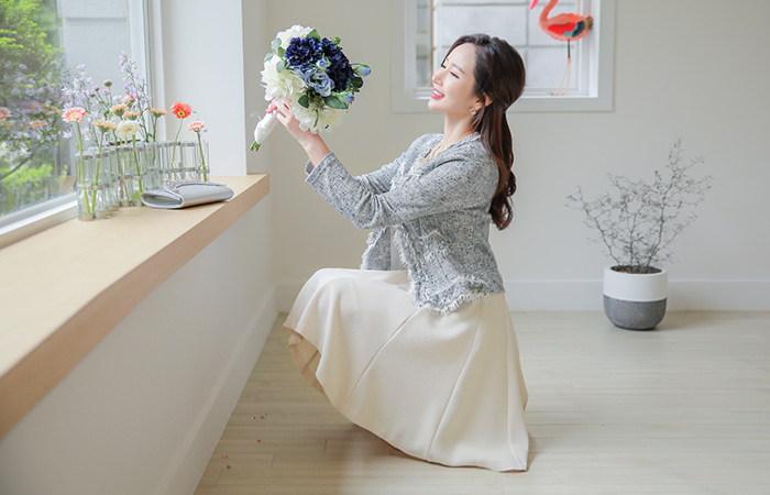 Ice Bocashi Cardigan Jacket