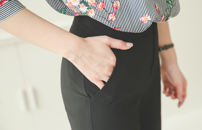 Wide Cabrillo Silky Slacks