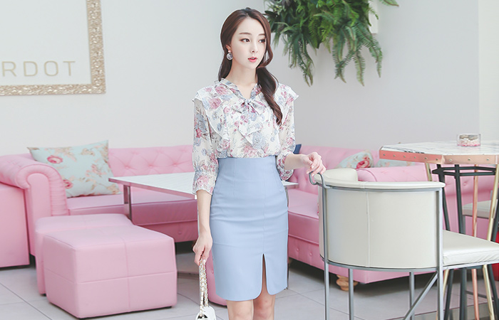 high waist Rounding Skirt