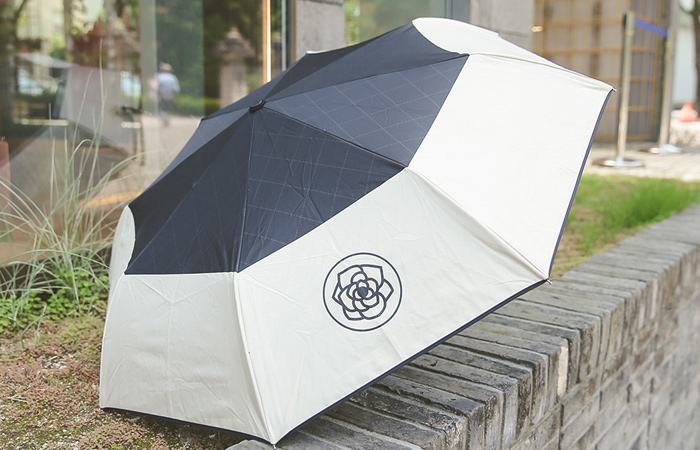 Coco flower coloration three-stage umbrella