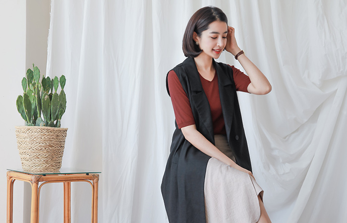 Tailored Linen Long Best