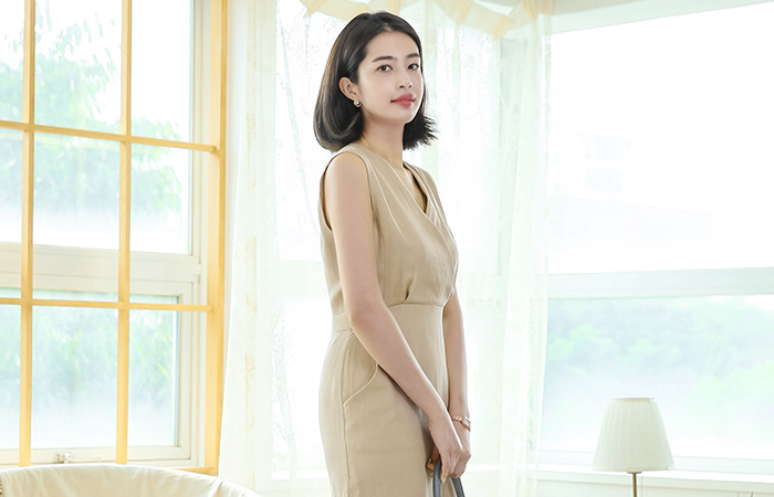 simple supple Linen Dress