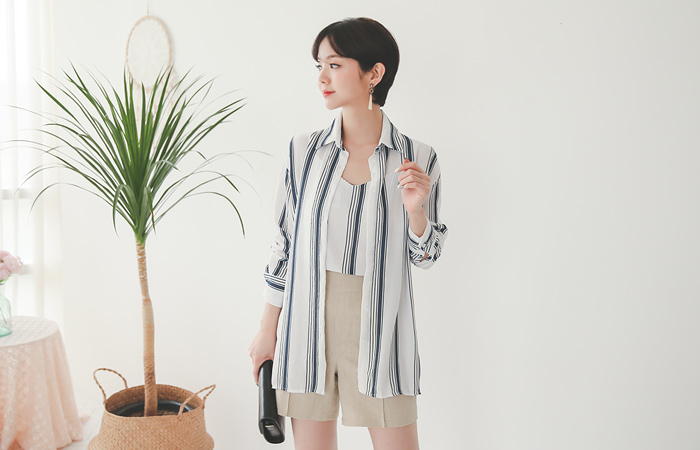 Multi-line strap Nashi & Shirt Combi SET