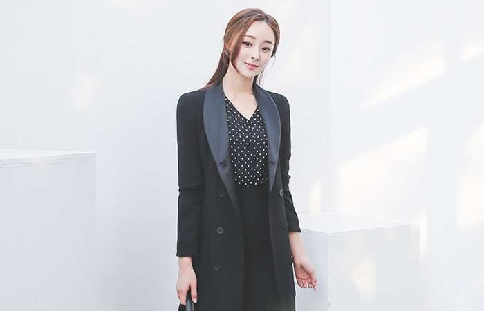 Wing Kara double Dress Long coat