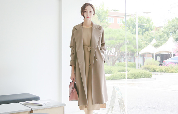 Classic loose fit Taylor Long Coat