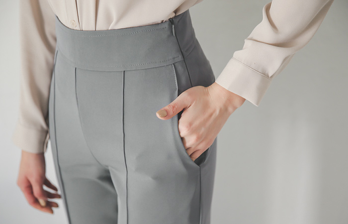 Glam pin tin line High Slacks