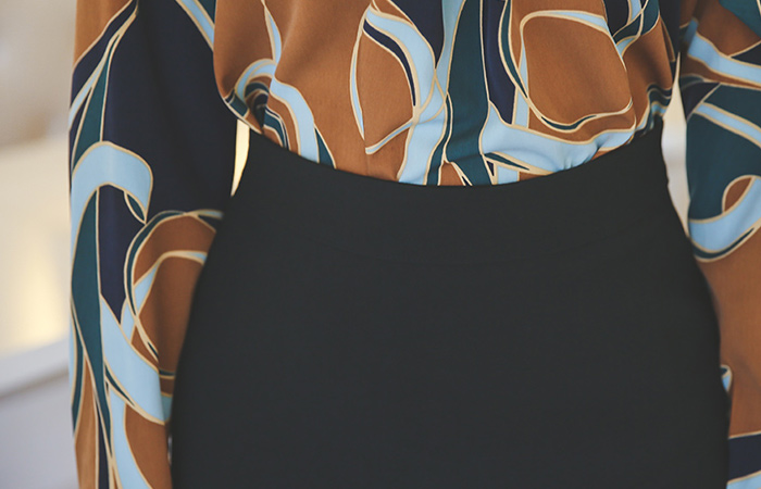 line Unleavened Mermaid Skirt