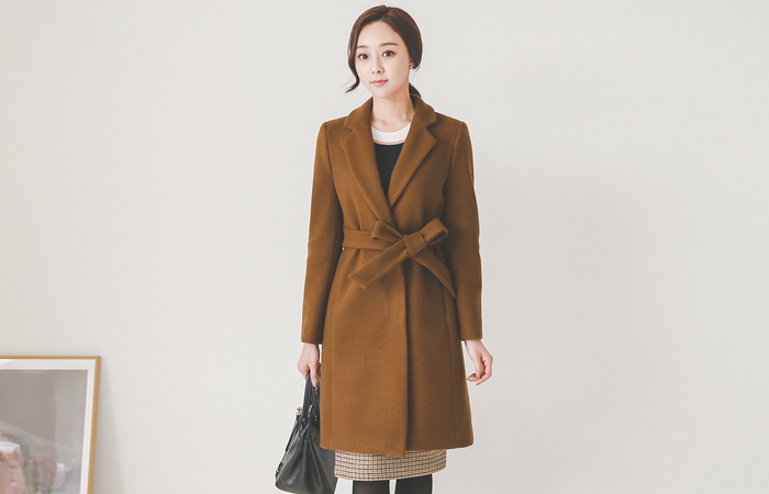 Basic Slim Taylor Long Coat