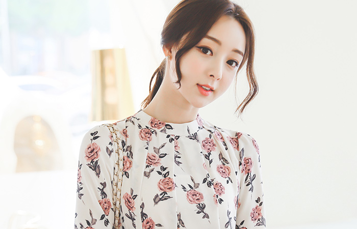 Rose Quartz Folded Blouse