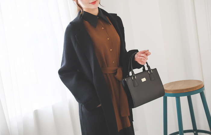 Cache Touch Black Box Pocket Cardigan