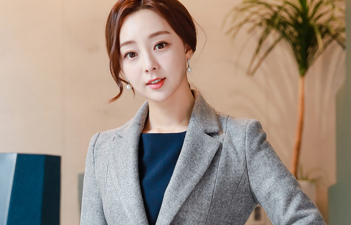 Formal Taylor Slim Wool Coat Ⅱ