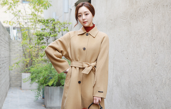Handmade Easy Pit Taylor Wool Long coat